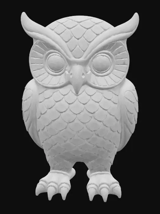 3D model for Owl_lowpoly