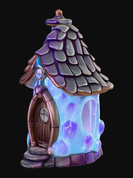 3D model for tiny-crystal-cottage
