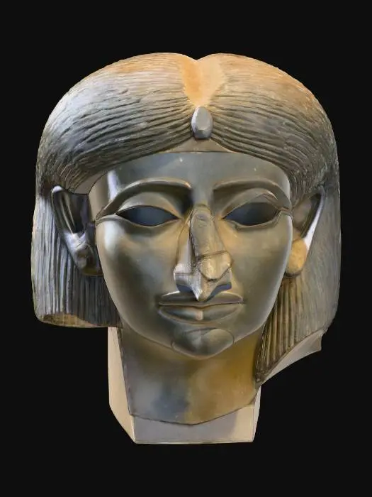 3D model for Head_sphinx_chlorite_Egypt