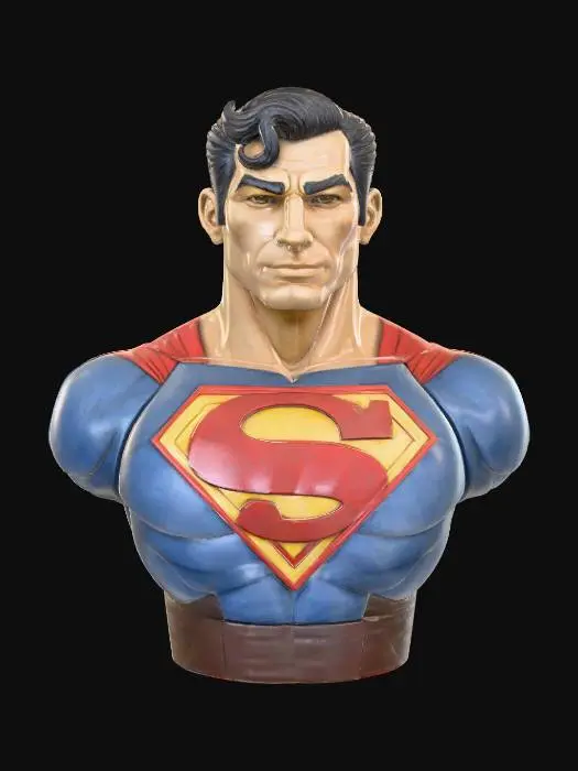 3D model for Superman_Bust