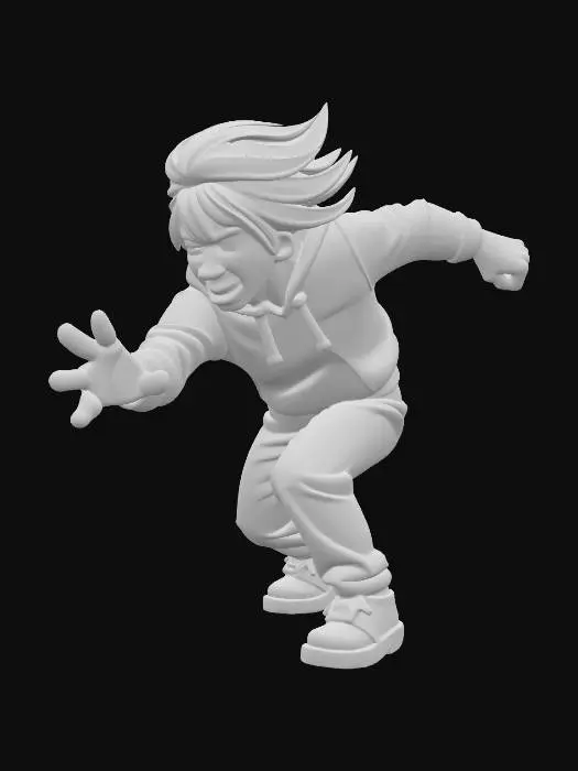 3D model for Riku Hayashi_manga