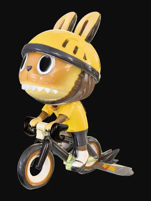 3D model for Labubu_summer_ride