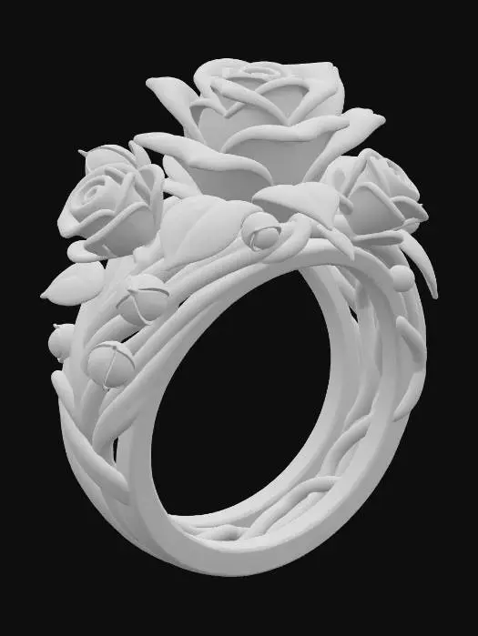 3D model for Rose_Ring