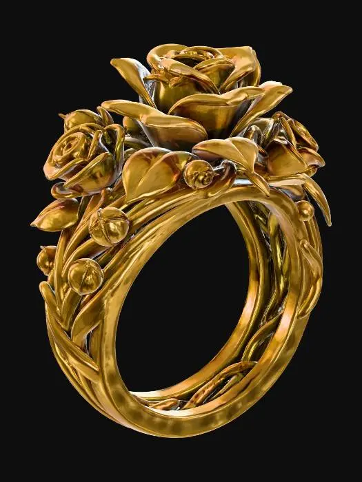 3D model for Rose_Ring