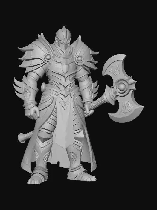 3D model for Drexar_Warden_of_Ashes