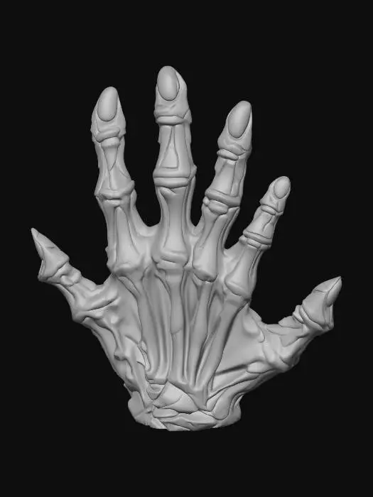 3D model for Cursed_hand,#halloween#