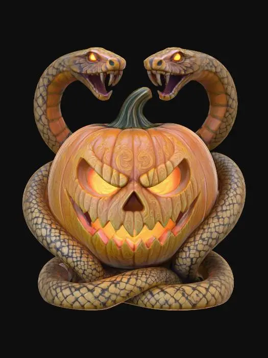 3D model for Pumpkin Vipers