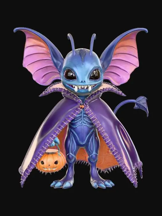 3D model for Vampire_Batling,#Halloween2025#