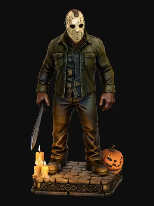 3D model for Silent Guardian, #Halloween2025#