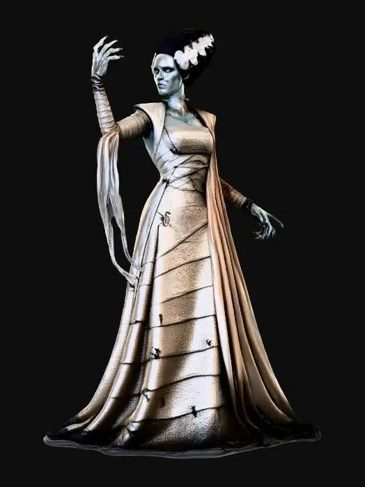 3D model for Bride of Frankenstein, #Halloween2025#