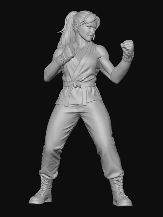 3D model for Kira_Blaze__The_Crimson_Phoenix