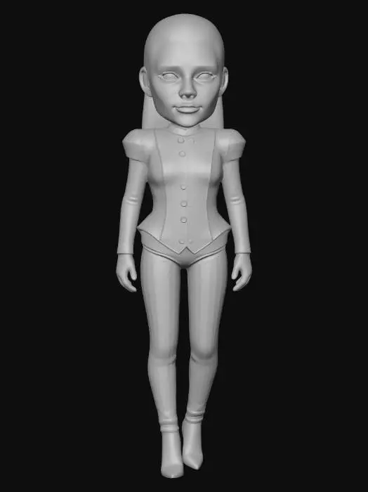3D model for Bubble_head_Fashion