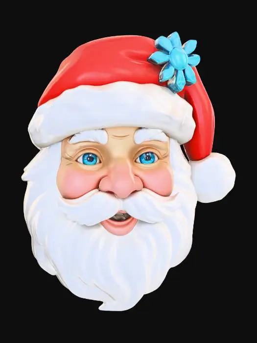 3D model for Winter_Cheer_Emblem ,#Christmas2025#