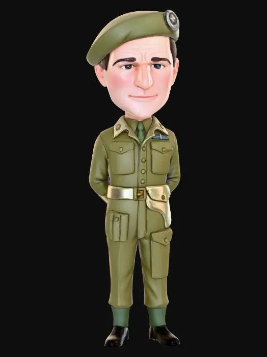 3D model for WW2_Figurine