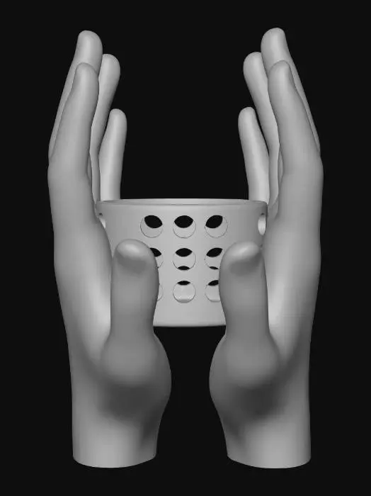 3D model for Hands