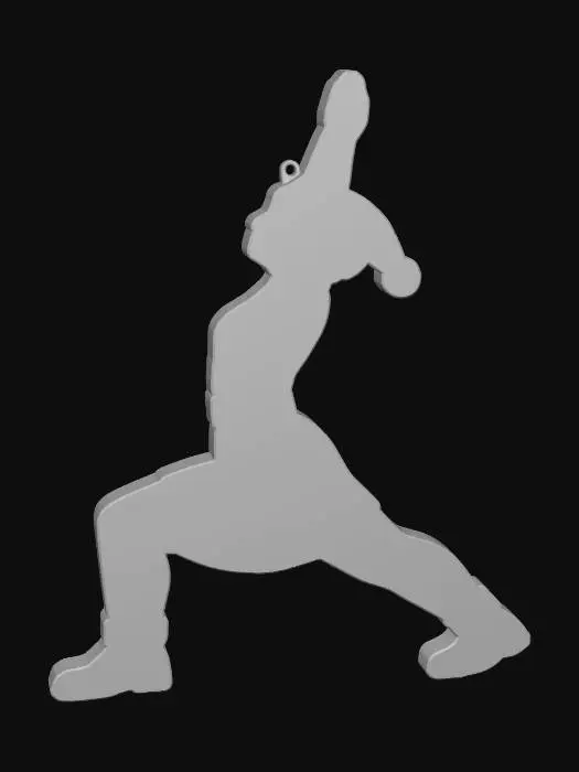 3D model for Helper_Santa_Yoga_Pose