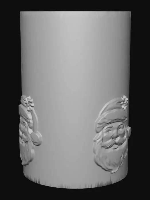 3D model for Santa_Cylinder