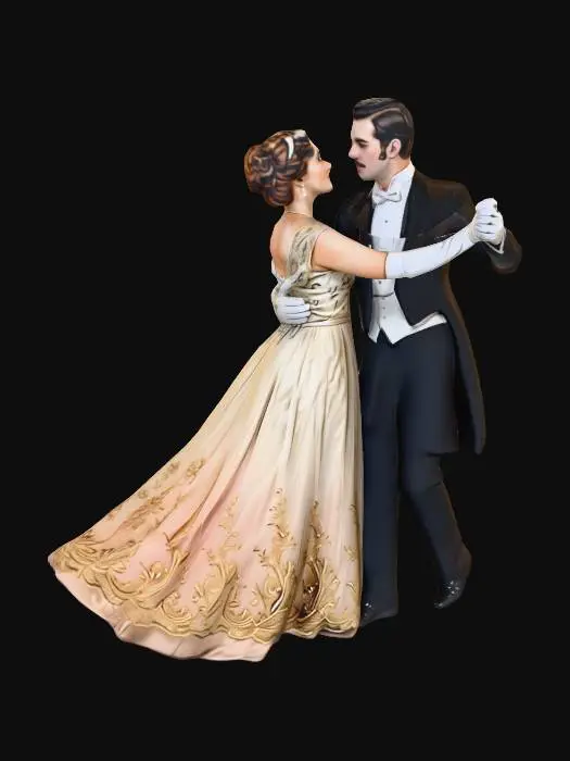3D model for Elegant Waltz