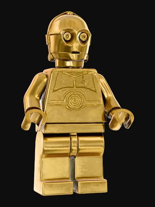 3D model for C-3PO