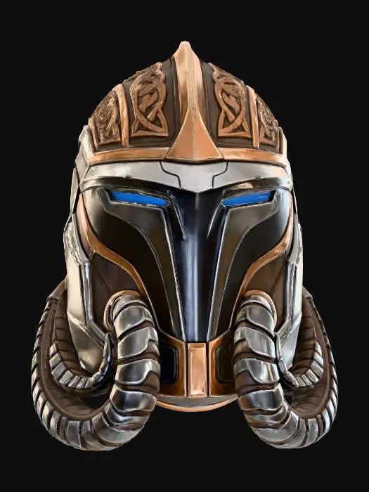 3D model for Kraken_Helmet