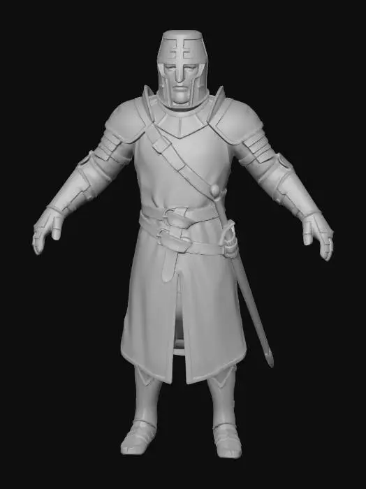 3D model for crusader