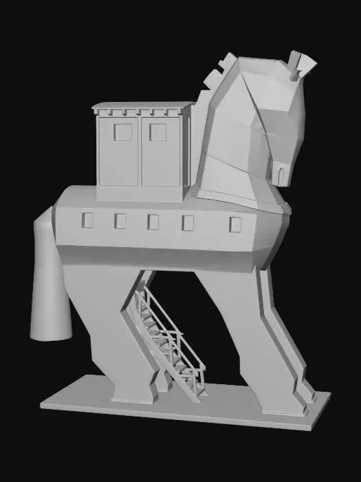 3D model for Trojan