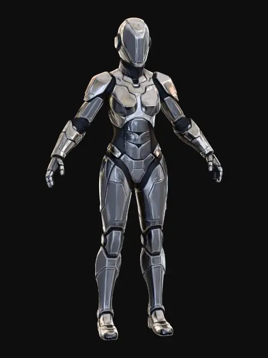 3D model for Android female