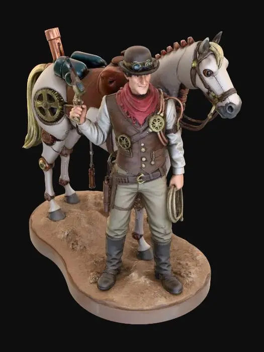 3D model for Clockwork Wrangler