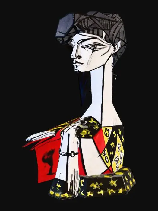 3D model for Pablo Picasso