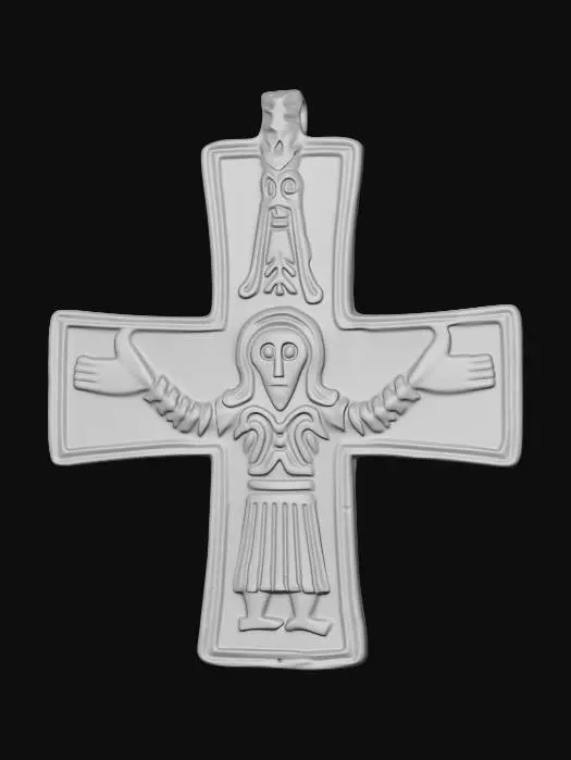 3D model for Gotlandic_Relief_Cross