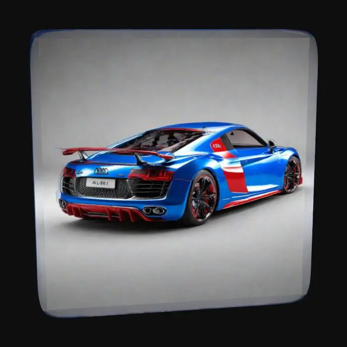 3D model for Relief Audi R8