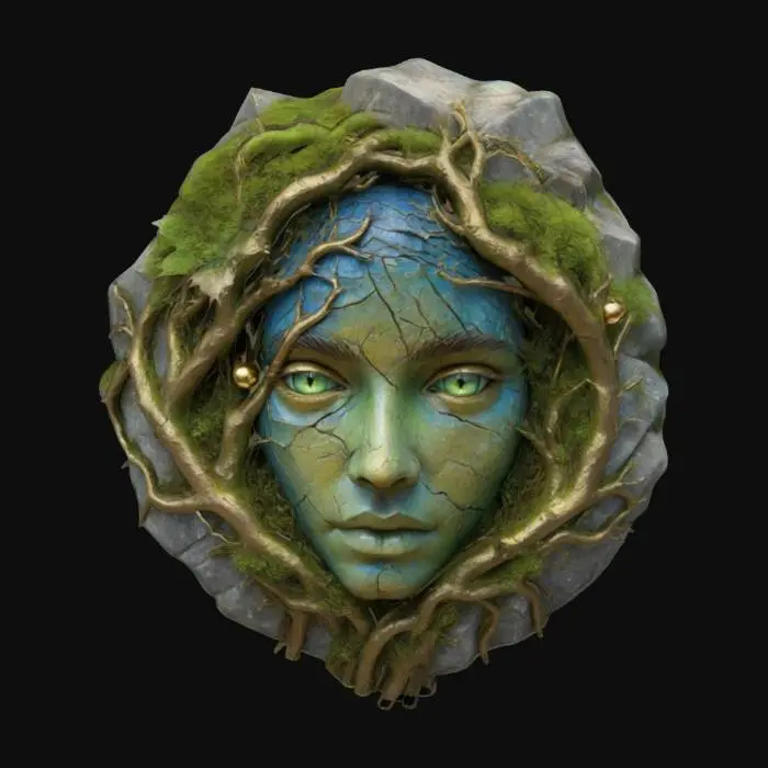 3D model for Gaiana – The Earth Sentinel  #emblem#