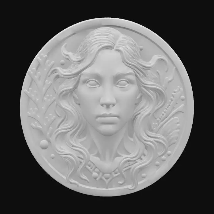 3D model for Nymara_The Tidal Seer_#emblem#_