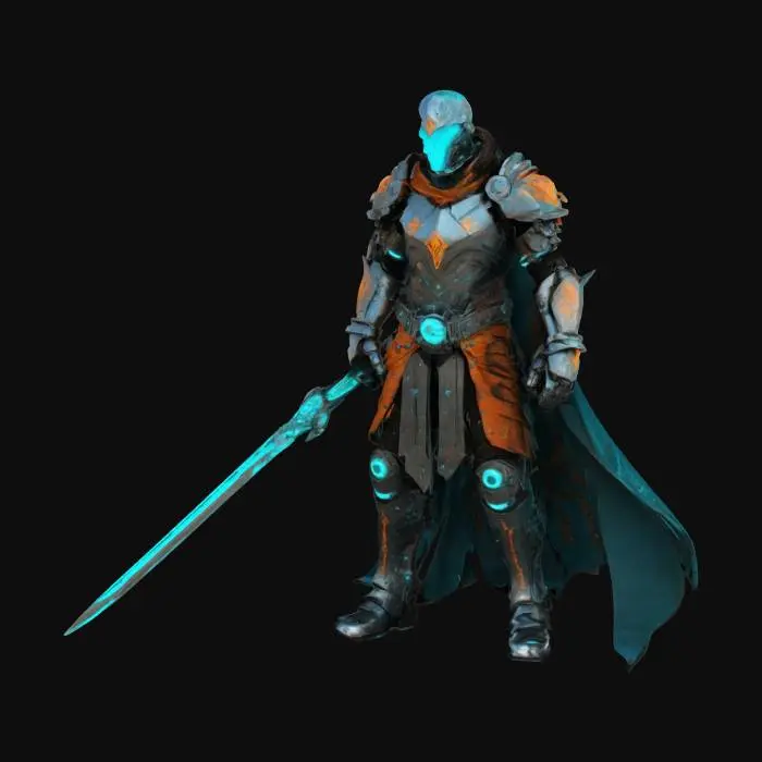 3D model for Kael Vox – The Dimensional Vanguard