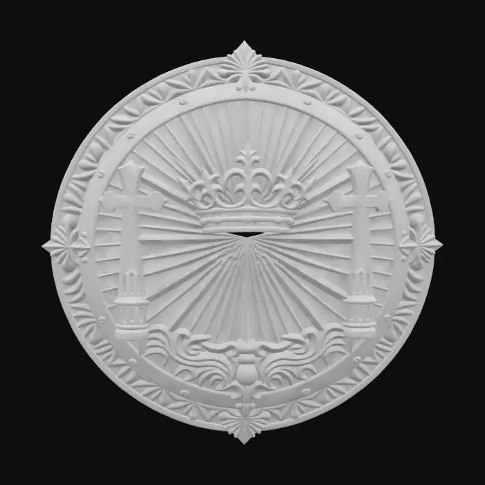 3D model for The Crown of Sanctarum_Year1000