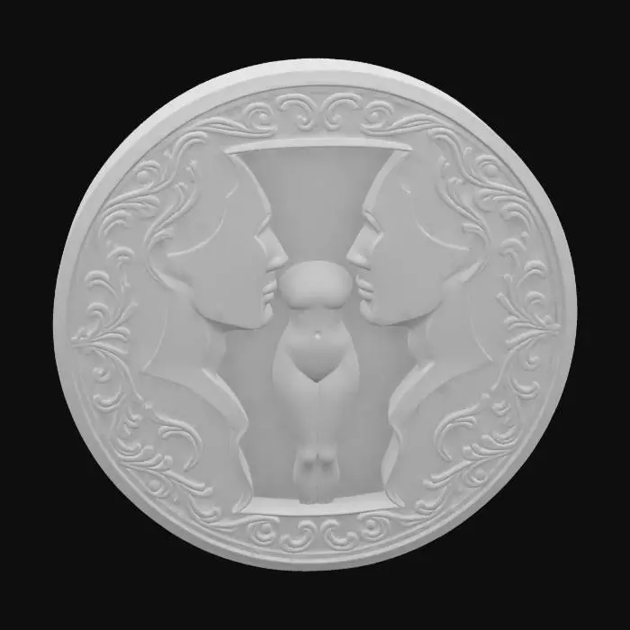 3D model for optical illusion_art