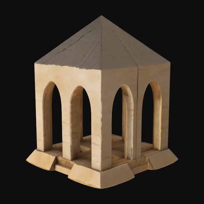 3D model for Arch the pyramid #arch#