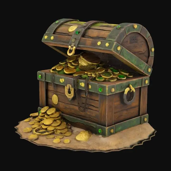 3D model for Treasure Chest #ocean#