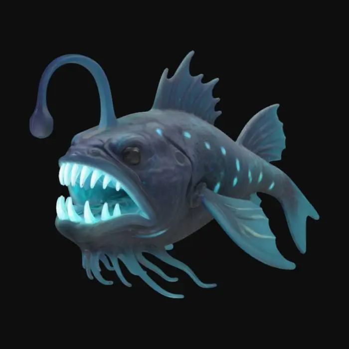 3D model for Abyssal Gloomjaw_#ocean#