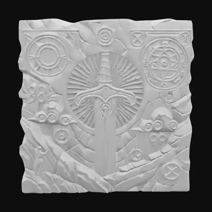 3D model for King Arthur's Sword