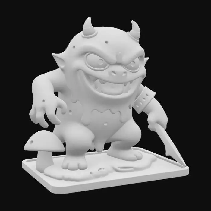 3D model for Slime gremlin