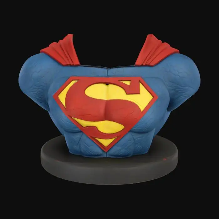 3D model for Superman_clay_pot