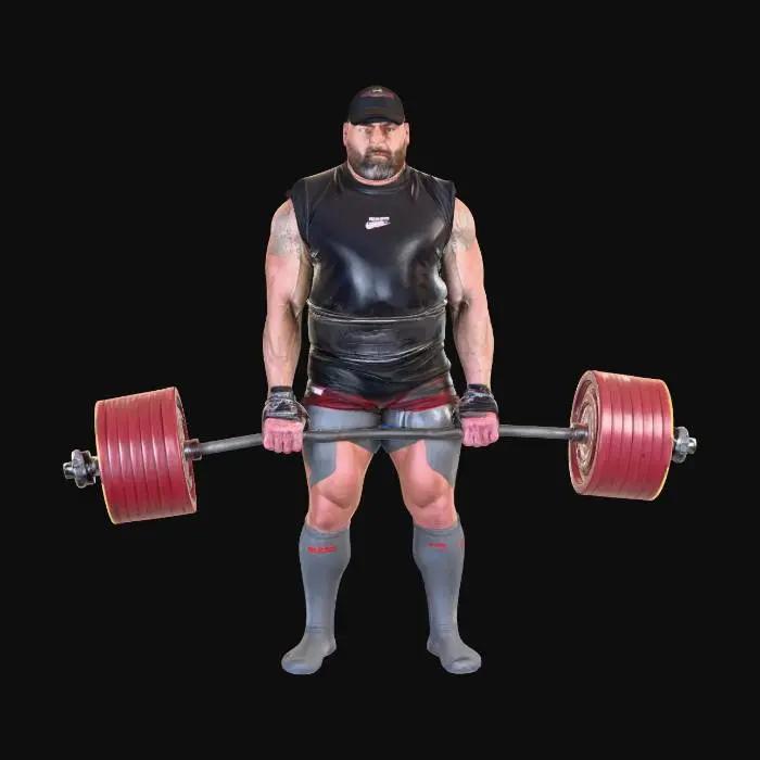 3D model for Thor_The_Giant Deadlift World record 510kg_1124,36 pounds