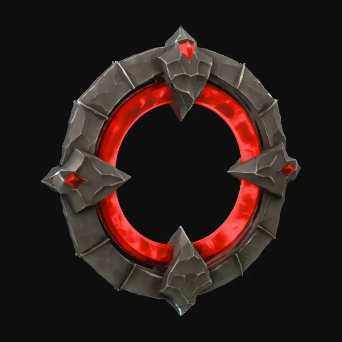 3D model for Crystal Forge Emblem
"A glowing emblem forged from stone and crystal, gothic circular frame, sharp silhouette, dramatic lighting, optimized for 3D readability. #Legacy #TDITOM"