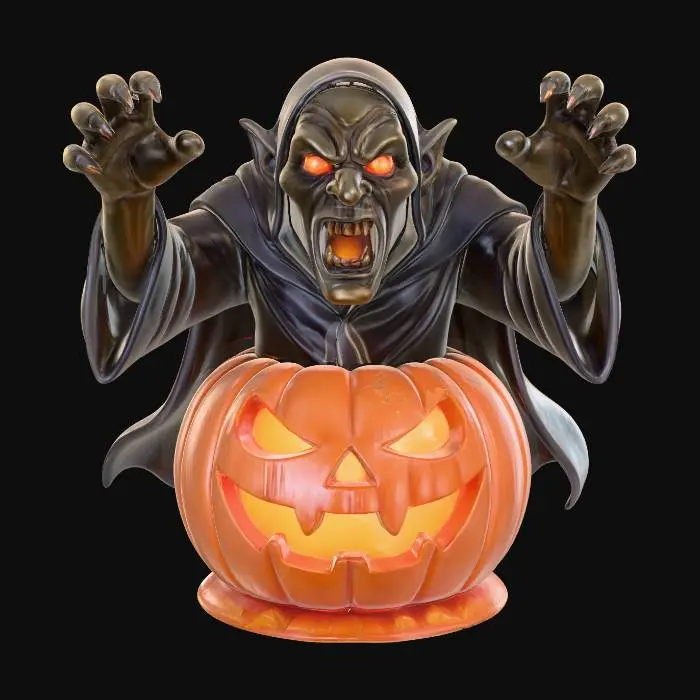 3D model for Vampire Pumpkin Haunt