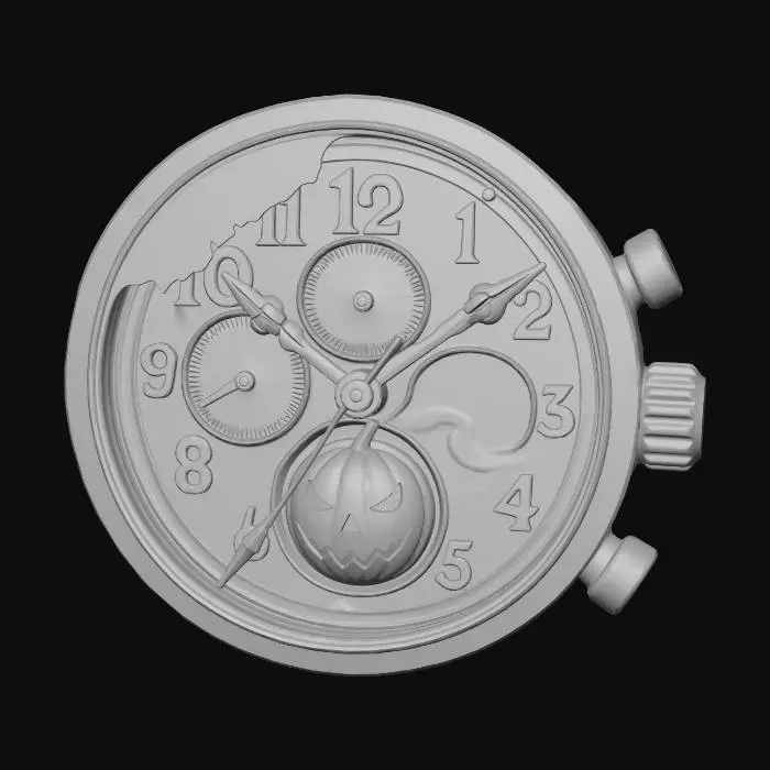 3D model for Halloween Timepiece,#Halloween2025#