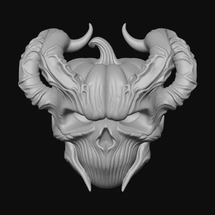3D model for Infernal_Pumpkin_Demon,#Halloween2025#