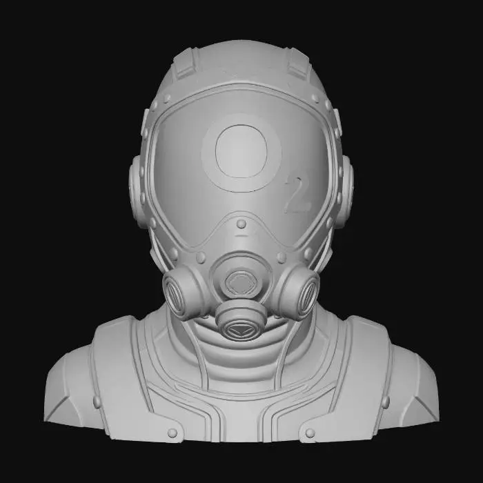 3D model for Veteran_Guardian_Mask