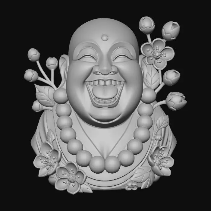 3D model for Laughing_Buddha