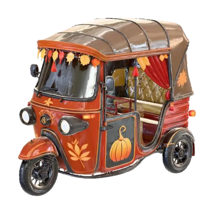 3D-модель Autumn_Tuk-Tuk,#Thanksgiving# - 3dmodel, сгенерированная ИИ